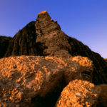 cool morning light on rocks ns